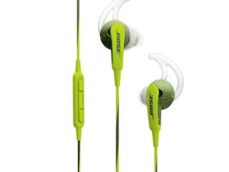 Bose SoundSport In-Ear Headphones, 3.5mm Connector for Apple Devices - Energy Green on Sale