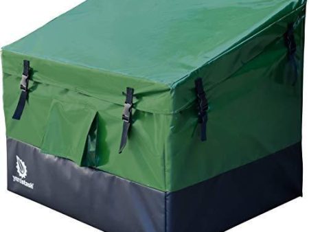 YardStash YSSB02 Outdoor Storage Deck Box, Medium, Green Cheap