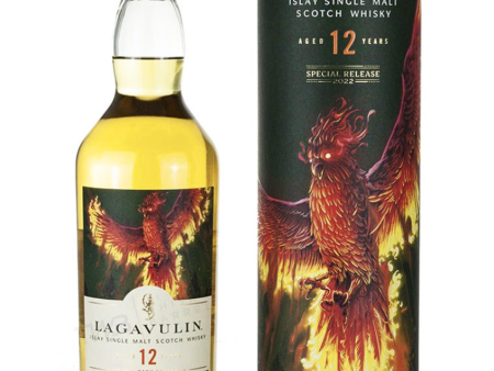 2022 Lagavulin Natural Cask Strength 12 Year Old Single Malt Scotch Whisky, Islay, Scotland (750ml) on Sale