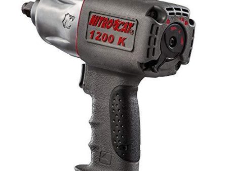 NitroCat 1200-K 1 2-Inch Kevlar Composite Air Impact Wrench With Twin Clutch Mechanism Fashion