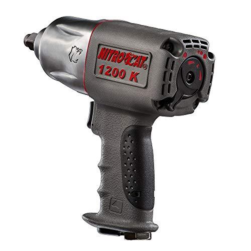 NitroCat 1200-K 1 2-Inch Kevlar Composite Air Impact Wrench With Twin Clutch Mechanism Fashion