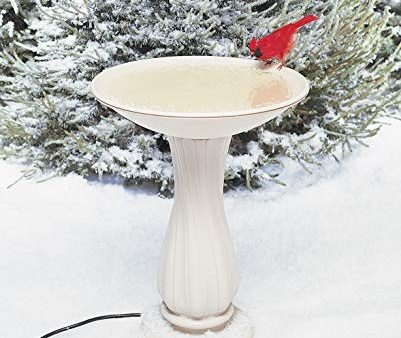 API Heated Birdbath Heated Bird Bath with Mounting Hardware (Item No. 600) Hot on Sale