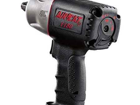 AIRCAT 1150  Killer Torque  1 2-Inch Impact Wrench, Medium, Black Online Hot Sale