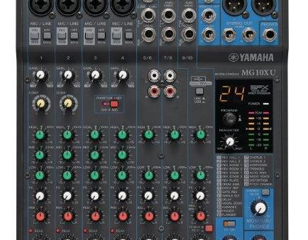 YAMAHA MG10XU 10-Input Stereo Mixer with Effects Online