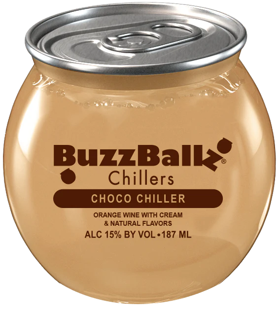 (4 pk) Buzz Ballz Choco Chiller, Texas, USA (187ml) For Discount