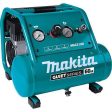 Makita MAC210Q Quiet Series, 1 HP, 2 Gallon, Oil-Free, Electric Air Compressor on Sale