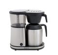 Bonavita Connoisseur 8-Cup One-Touch Coffee Maker Featuring Hanging Filter Basket and Thermal Carafe, BV1901TS, Stainless Steel, Chrome For Discount