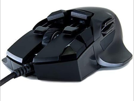 Swiftpoint Z Gaming Mouse, 13 Programmable Buttons, 5 with Pressure Sensors, Analog Joystick Control for FPS Peeking and Flying, 12K DPI, OLED RGB MMO, Black For Sale