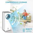 Evaporative Air Cooler-3-in-1 Portable Air Cooling Fan, Instant Cool & Humidify with 3 Speeds, No Noise Tower Fan, No Dust, 3 Modes, 8H Timer, Bladeless Fan for Large Room Office For Cheap