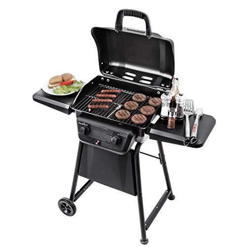 American Gourmet 467730217 Classic 280 2-Burner Liquid Propane Gas Grill, No Side, Black on Sale