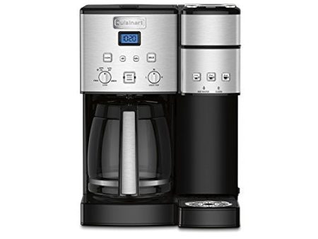 Cuisinart SS-15P1 Coffeemaker and Single-Serve Brewer Coffee Center, 12-Cup Glass, Stainless Steel Sale