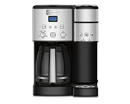 Cuisinart SS-15P1 Coffeemaker and Single-Serve Brewer Coffee Center, 12-Cup Glass, Stainless Steel Sale