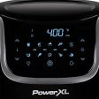 PowerXL 10 QT Vortex Air Fryer Pro Oven, Digital Black Online