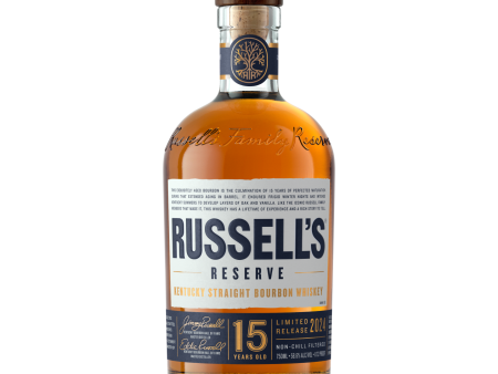 Wild Turkey Russell s Reserve 15 Year Old Kentucky Straight Bourbon Whiskey, USA (750 ml) Online Hot Sale