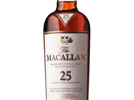 The Macallan Sherry Oak 25 Year Old Single Malt Scotch Whisky, Speyside 2012 release - Highlands, Scotland (750ml) Discount