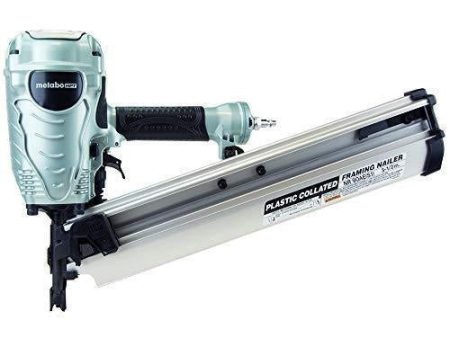 Metabo HPT Framing Nailer, The Pro Preferred Brand of Pneumatic Nailers, 21° Magazine, Accepts 2  to 3-1 2  Framing Nails, (NR90AES1) Online Sale