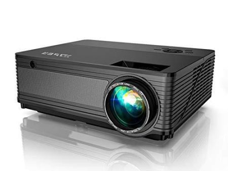 YABER Y21 Native 1920 x 1080P Projector 7800L Upgrad Full HD Video Projector, Support 4k & Zoom, Home & Outdoor Projector Compatible w TV Stick,HDMI,VGA,USB, iPhone,Android,Laptop,PS4,Xbox Hot on Sale