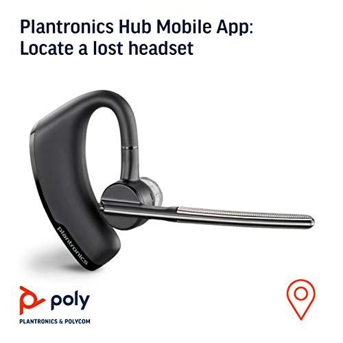 Plantronics - Voyager Legend (Poly) - Bluetooth Single-Ear (Monaural) Headset - Connect to your PC, Mac, Tablet and or Cell Phone - Frustration Free Packaging - Noise Canceling Discount