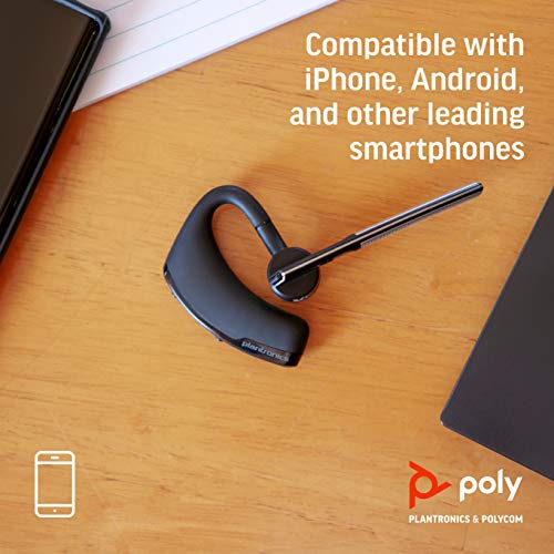 Plantronics - Voyager Legend (Poly) - Bluetooth Single-Ear (Monaural) Headset - Connect to your PC, Mac, Tablet and or Cell Phone - Frustration Free Packaging - Noise Canceling Discount