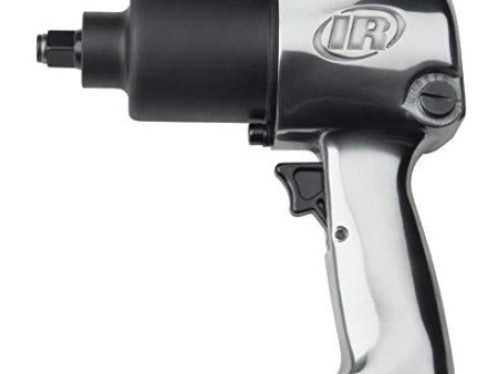 Ingersoll Rand 231C 1 2” Drive Air Impact Wrench – Lightweight, Max 600 ft-lbs Torque Output, Adjustable Power, Twin Hammer, Silver on Sale