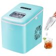 Ice Maker, NOVETE Portable Ice Maker Machine for Countertop, 9 Cubes Ready in 6 Minutes, 28.7 lbs Ice in 24 Hours Home Mini Ice Machine with Ice Scoop and Basket, for Parties Mixed Drinks Supply