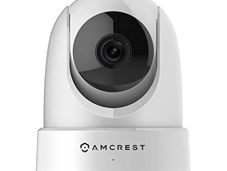 Amcrest 4MP UltraHD Indoor WiFi Camera, Security IP Camera with Pan Tilt, Two-Way Audio, Night Vision, Remote Viewing, Dual-Band 5ghz 2.4ghz, 4-Megapixel @~20FPS, Wide 120° FOV, IP4M-1051W (White) Discount