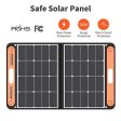 Jackery SolarSaga 60W Solar Panel for Explorer 160 240 500 as Portable Solar Generator, Portable Foldable Solar Charger for Summer Camping Van RV(Can t Charge Explorer 440  PowerPro) For Discount