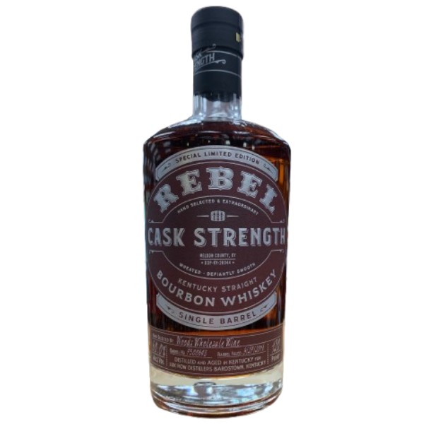 (Woods Private Barrel) Rebel Cask Strength Single Barrel Kentucky Straight Bourbon Whiskey, Kentucky, USA (750ml) Online Hot Sale