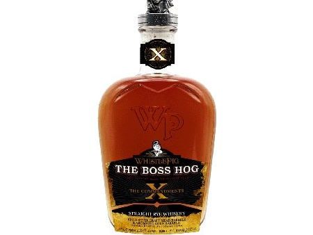 WhistlePig Boss Hog X The 10 Commandments Straight Rye Discount