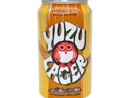 (24pk cans)-Hitachino Nest Yuzu Lager Beer, Japan (330ml) Online now