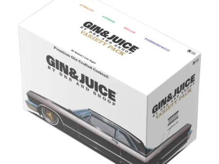 (8pk Cans) Gin & Juice By Dre And Snoop Ready-to-Drink Variety Pack, USA (355ml) Online Hot Sale