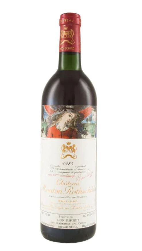 1985 Chateau Mouton Rothschild, Pauillac, France (750ml) on Sale