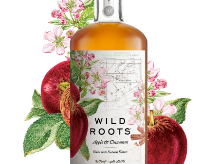 Wild Roots Apple & Cinnamon Infused Vodka, Oregon, USA (750ml) on Sale