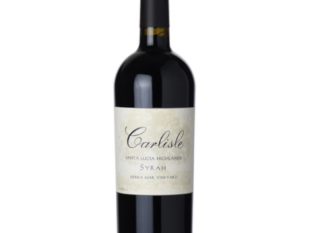 2014 Carlisle Sierra Mar Vineyard Syrah, Santa Lucia Highlands, USA (750ml) Online Hot Sale