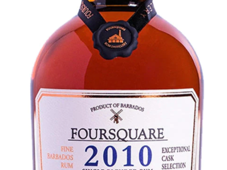 2010 Foursquare Rum Distillery  Vintage  Single Blended Rum, Barbados (750ml) Sale