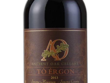 2014 Ancient Oak Cellars  To Ergon  Berger Vineyard, Sonoma Mountain, USA (750ml) For Discount