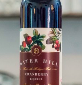 Ann Arbor Distilling Water Hill Cranberry Liqueur, Michigan, USA (375ml) HALF BOTTLE Online Hot Sale