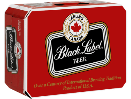 (24pk cans)-Carling Black Label Beer, Canada (12oz) For Discount