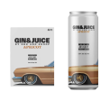 (4pk Cans) Gin & Juice By Dre And Snoop Apricot Ready-to-Drink, USA (355ml) Online Hot Sale