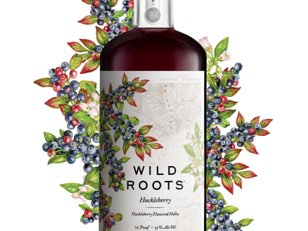 Wild Roots Huckleberry Infused Vodka, Oregon, USA (750ml) Sale