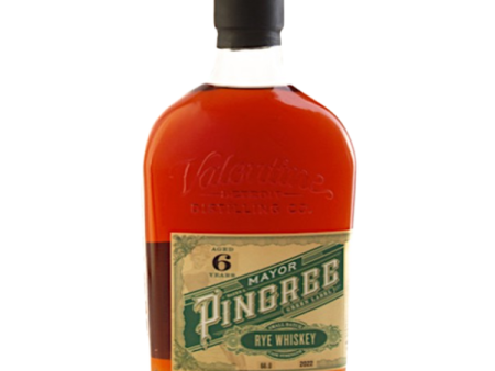 Valentine Distilling Mayor Pingree Handcrafted 6 Year Small Batch Rye Whiskey, Michigan, USA (750ml) Discount