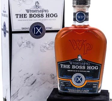 WhistlePig Farm  The Boss Hog IX: SIREN S SONG,  Straight Rye Whiskey, Vermont, USA (750ml) Discount