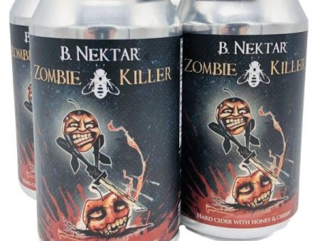 (4 pk cans)-B. Nektar Zombie Killer Cider, Michigan, USA (12 oz) Cheap