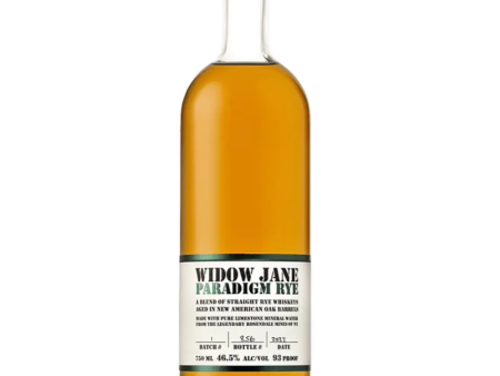 Widow Jane  Paradigm Rye  Straight Rye Whiskey, New York, USA (750ml) Online now