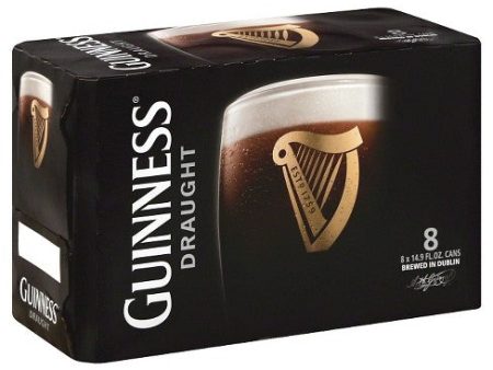 (24pk cans)-Guiness Draught Stout Beer, Ireland (440ml) Fashion