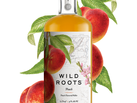 Wild Roots Peach Infused Vodka, Oregon, USA (750ml) Online