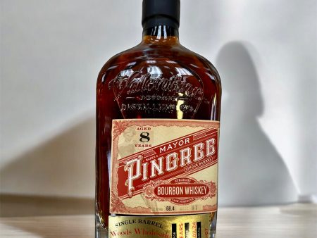 (Woods Private Barrel) Valentine Distilling  Mayor Pingree  Red Label 8 Year Straight Bourbon Whiskey, Michigan, USA (750ml) Discount