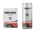 (4pk) Gin & Juice By Dre And Snoop Melon Ready-to-Drink, USA (355ml) Fashion