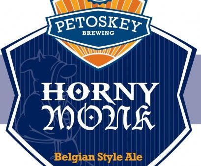 (24pk cans)-Petoskey Brewing Horny Monk Belgian Dubbel Ale Beer, Michigan, USA (12oz) Supply